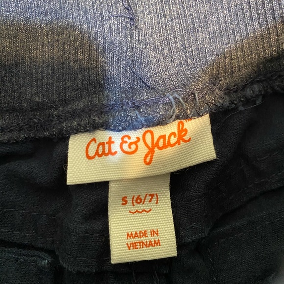 Boys Pull On Navy Cotton Cargo Shorts - Picture 4 of 6